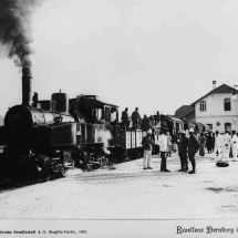 Bahnhof, Dernburg in Ostafrika, 1907