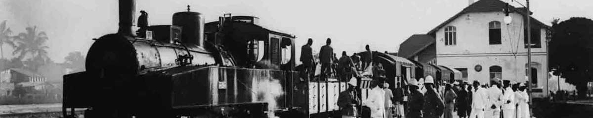 Bahnhof, Dernburg in Ostafrika, 1907